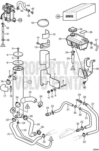 Volvo Penta Hose 3594894