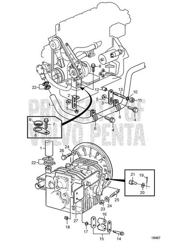 Volvo Penta Hose 3583077