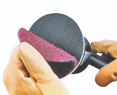 3M Center 5" A Med-Maroon Disc Hook & 7000000719