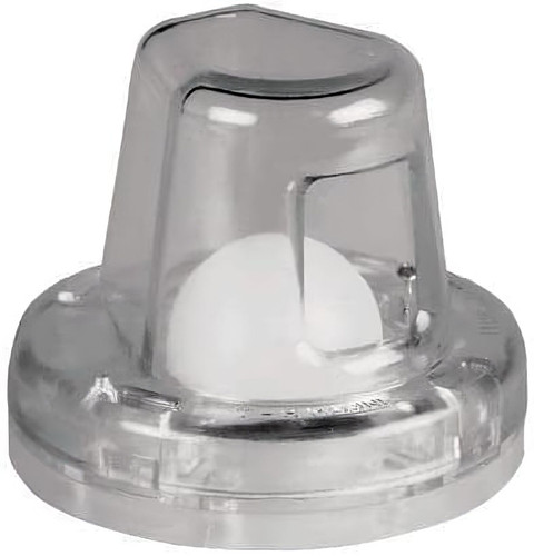 T.H. Marine Flow-Max Ball Scupper-Clear Fms-1-0-Dp