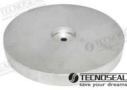 Recambios Marinos Disc Anode For Stern 230*25Mm Ten00156