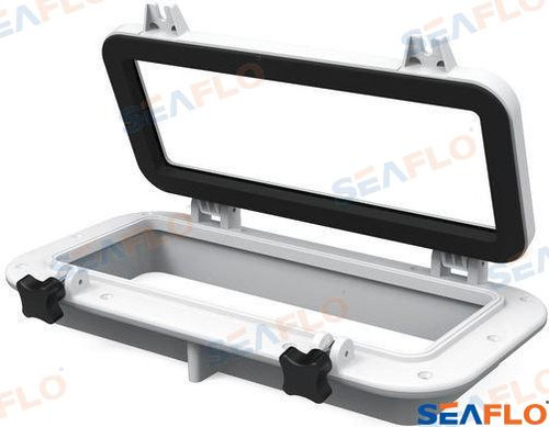 Recambios Marinos Rectangular Porthole Wht Sfpp104