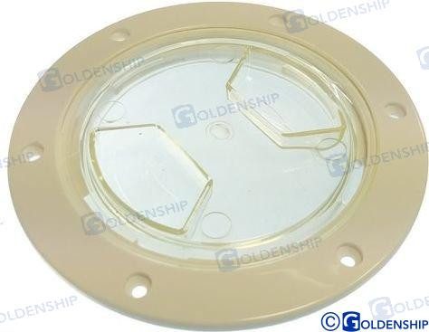Recambios Marinos Deck Plate Abs Clear Gs31295