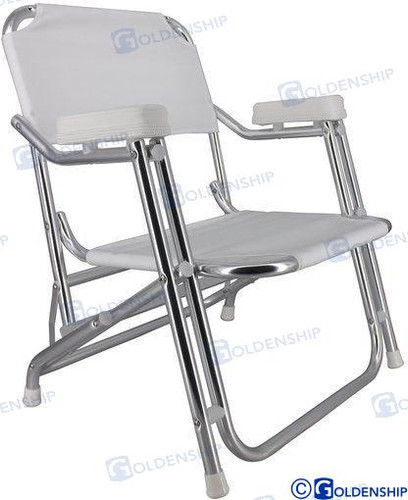 Recambios Marinos Deck Folding Seat White Gs73255