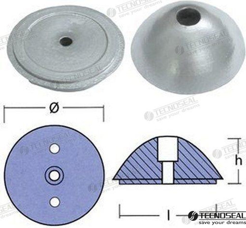 Recambios Marinos Variprofile Propeller Nut Ten01074