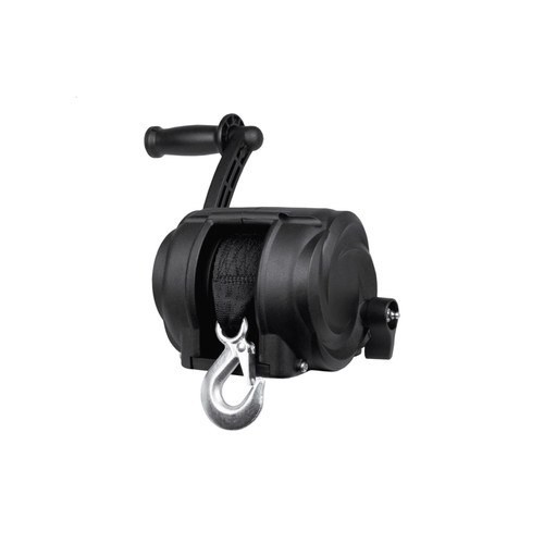 Powerwinch 2000 Trailer Winch Manual Strap Winch Black For Boats Up To 2000lb