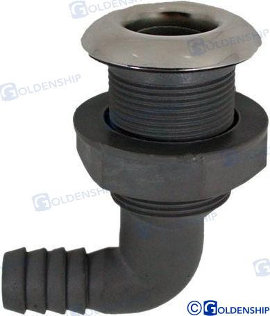 Recambios Marinos Nyl/Ss Thruhull 90 3/4" Gs30340