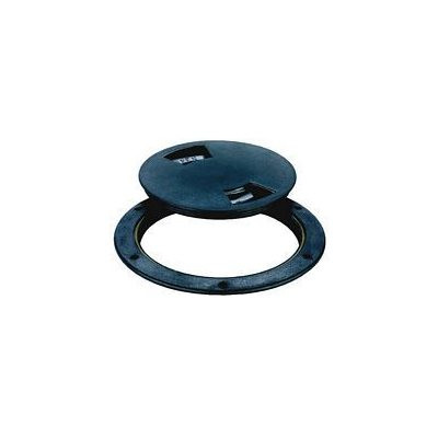 Attwood Marine 4" Inspection Dk Plate-Bl 12791-1