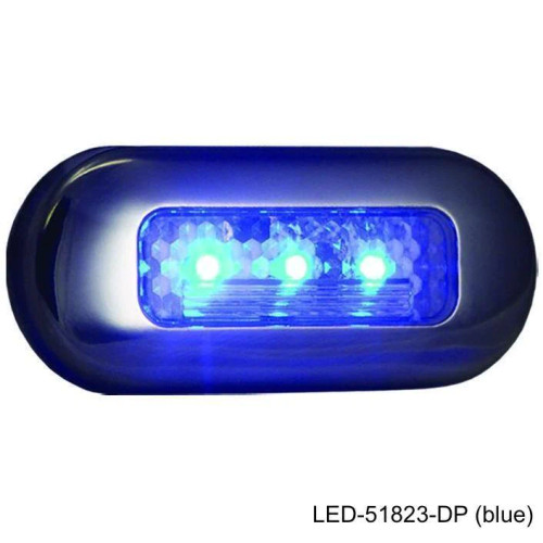 T.H. Marine Oblong Ctrsy Lght Led-51823-Dp