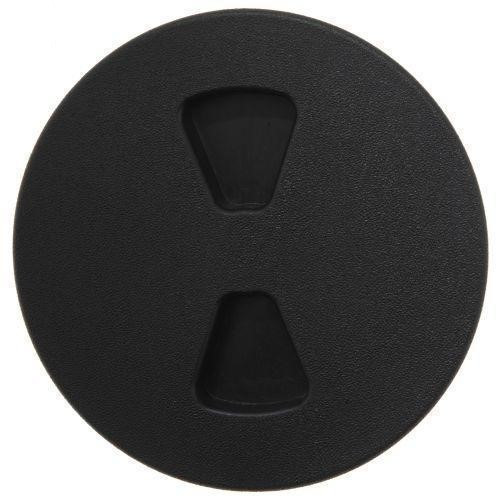 T.H. Marine 8 Screw-Out Deck Plate-Blk Dps-8-1-Dp