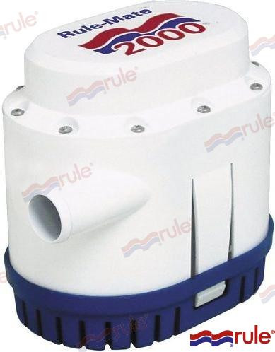 Recambios Marinos Rule Mate 2000 Bilge Pump Ru2000