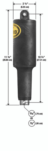 Lenco 2 1/4in Stroke XD Actuator 5/16in 24V