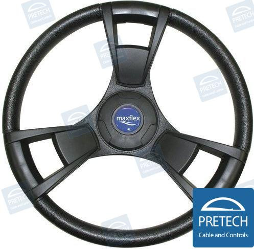 Recambios Marinos Strg Wheel Pismo Blk - 350 Mm Premf33521
