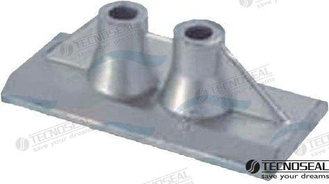 Recambios Marinos Plate With Holes For Yamaha Td Ten01138