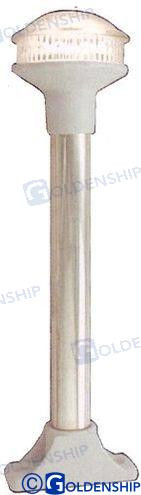 Recambios Marinos Flat Mnt Rnd Light 9" Led Wht Gs10326