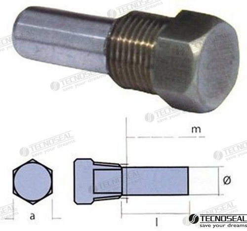 Recambios Marinos Anode Bar Zf Ten06003T