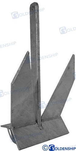 Recambios Marinos Plate Anchor Hot D. Galv. 2 Kg Gs61001