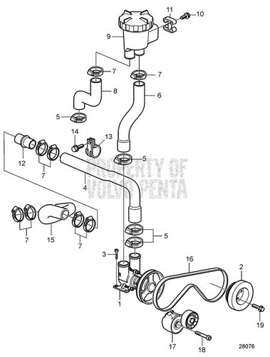 Volvo Penta Hose 21535682
