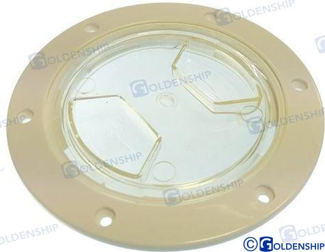 Recambios Marinos Deck Plate Abs Clear Gs31296