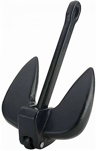Attwood Marine Achr-Navy Blk Pvc 10Lb 9933B1