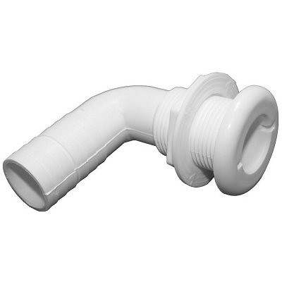 T.H. Marine 1 1/8-90 Deg Brbd Th-Hull Th-1292-B