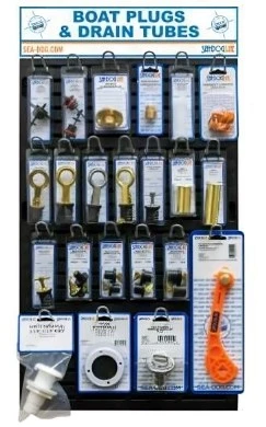 Sea-Dog Line Boat Plugs & Drain Tubes Dsply 916018
