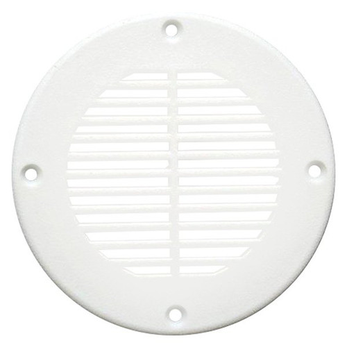 T.H. Marine 4 Floor Drain-White Fd-4W-Dp