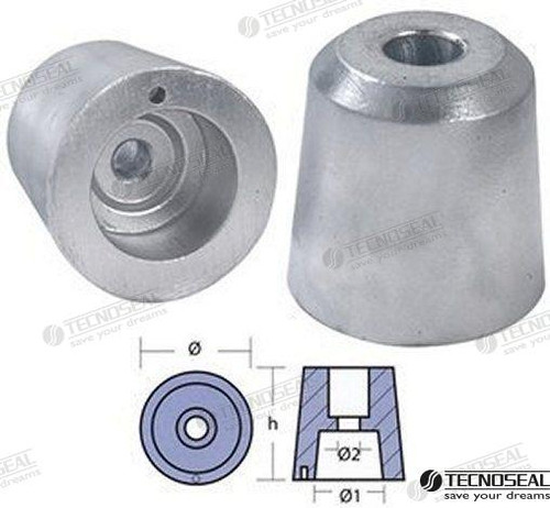 Recambios Marinos Anode Reggiani Shaft 35 Ten00462