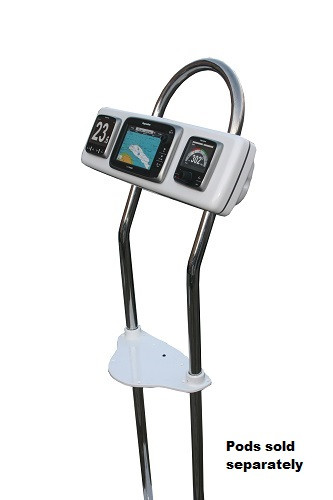 Navpod AG218 Angleguard 12in Wide 1.25in Tube Single Bend