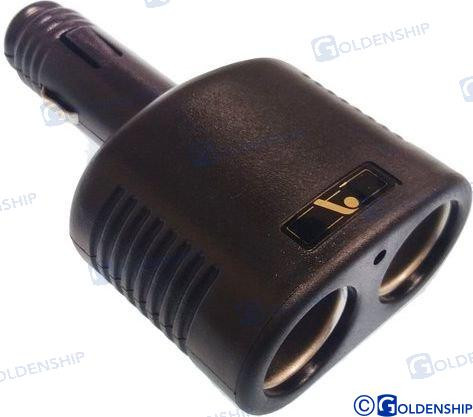 Recambios Marinos Twin Socket 12V Gs11010