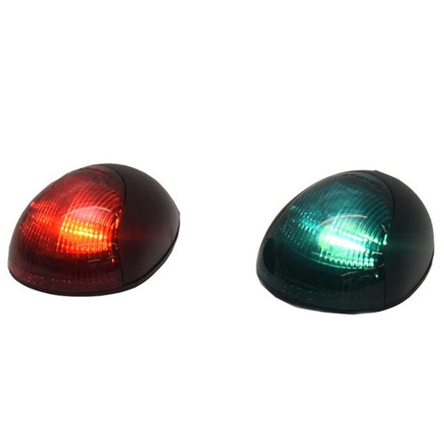 Attwood Marine Vertical Sidelight Pr Blk 3830-1