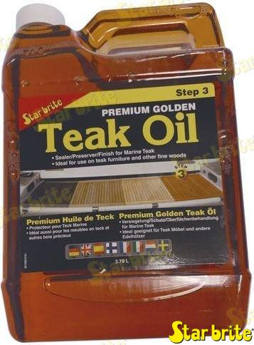 Recambios Marinos Premium Golden Teak Oil 1 Gal. Sta85100