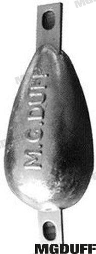 Recambios Marinos Zinc Alloy Anode 2_1Kg Mgdzd77