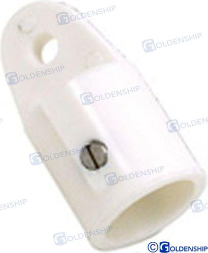 Recambios Marinos Top Cap 7/8" Nylon White (2) Gs72225