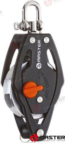 Recambios Marinos 40Mm Rcht / Sgl/Bkt Blk/ Swiv Mvra0402F