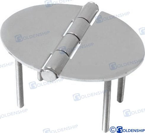 Recambios Marinos 4 Bolts Inox Hinge 78X56 Gs72163