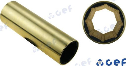 Recambios Marinos Brass Bearing 28X38X112 Mm Cefms028038