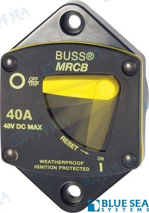 Recambios Marinos Thermal Circuit Breaker 40A. Bs7038