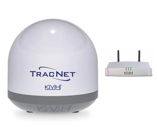 KVH TracNet Coastal Pro 5G/LTE and Wi-Fi System