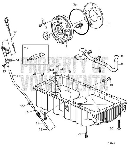 Volvo Penta Dipstick 3587638
