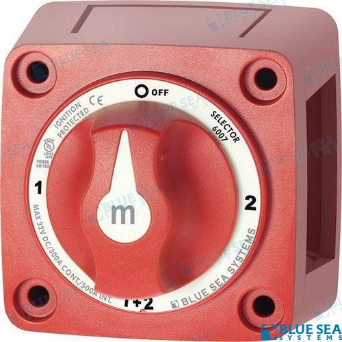 Recambios Marinos Switch Battery Mini Selector Bs6007