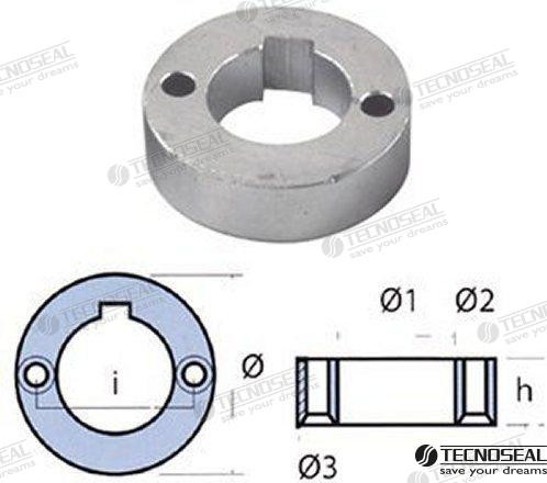 Recambios Marinos Bush For Shaft Dufour 28 Mm Ten01701