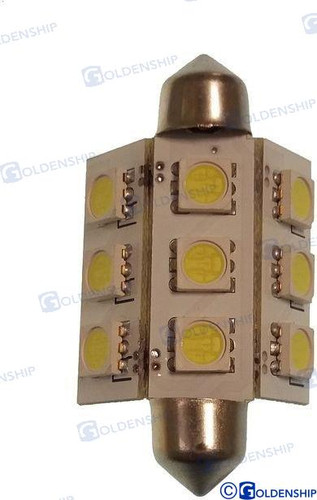 Recambios Marinos Bulb Festoon 9Led 2W 10/30V Gs10530