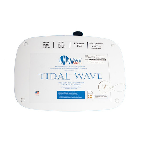Wave WiFI Tidal Wave 2 25ft 400UF Low Loss Cable and 6 Antennas