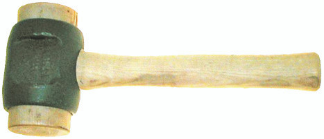 Garland Hammer Co. #2 Rawhide Solid Head Hammer 60-41002
