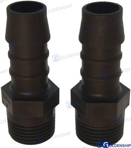Recambios Marinos Hose Adapater  3/8 - 12 (2) Gs30130
