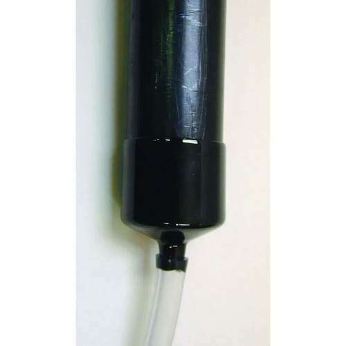 T.H. Marine Rod Hldr Base Drain Cap-Blk Rhbd-1-Dp