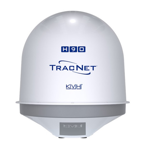 KVH TracNet H90 System with TracNet Hub