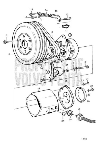 Volvo Penta Washer 955896