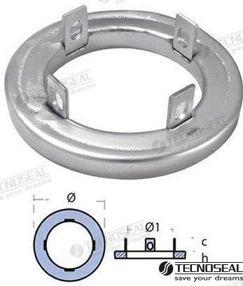Recambios Marinos Anode Kamewa Collar Ten02452Bis